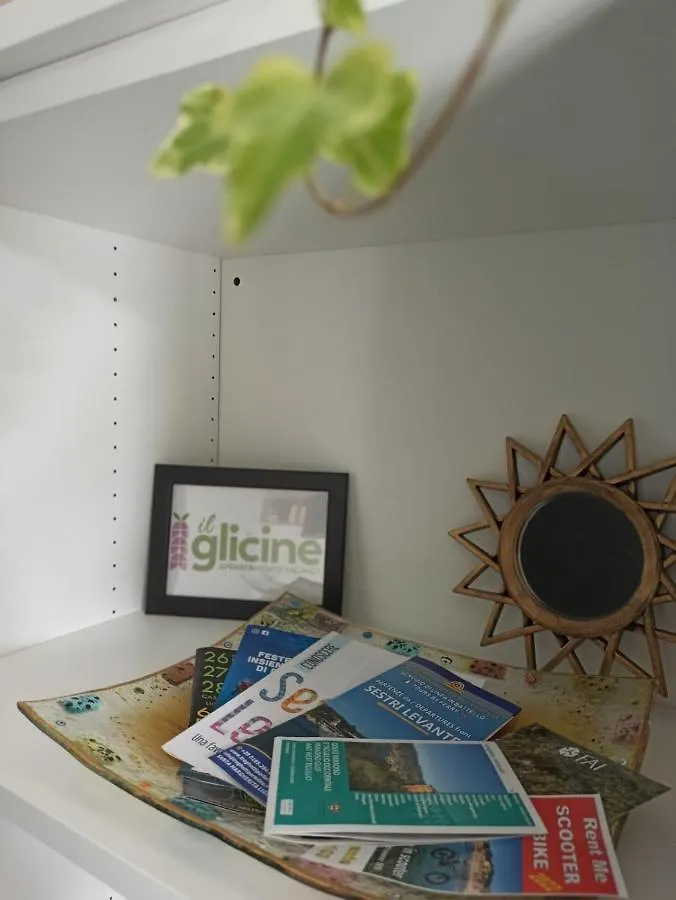 Il Glicine Cozy Appartamnent, Near Sestri Levante Between Cinque Terre E Portofino 카사르자리구레 0*,  이탈리아